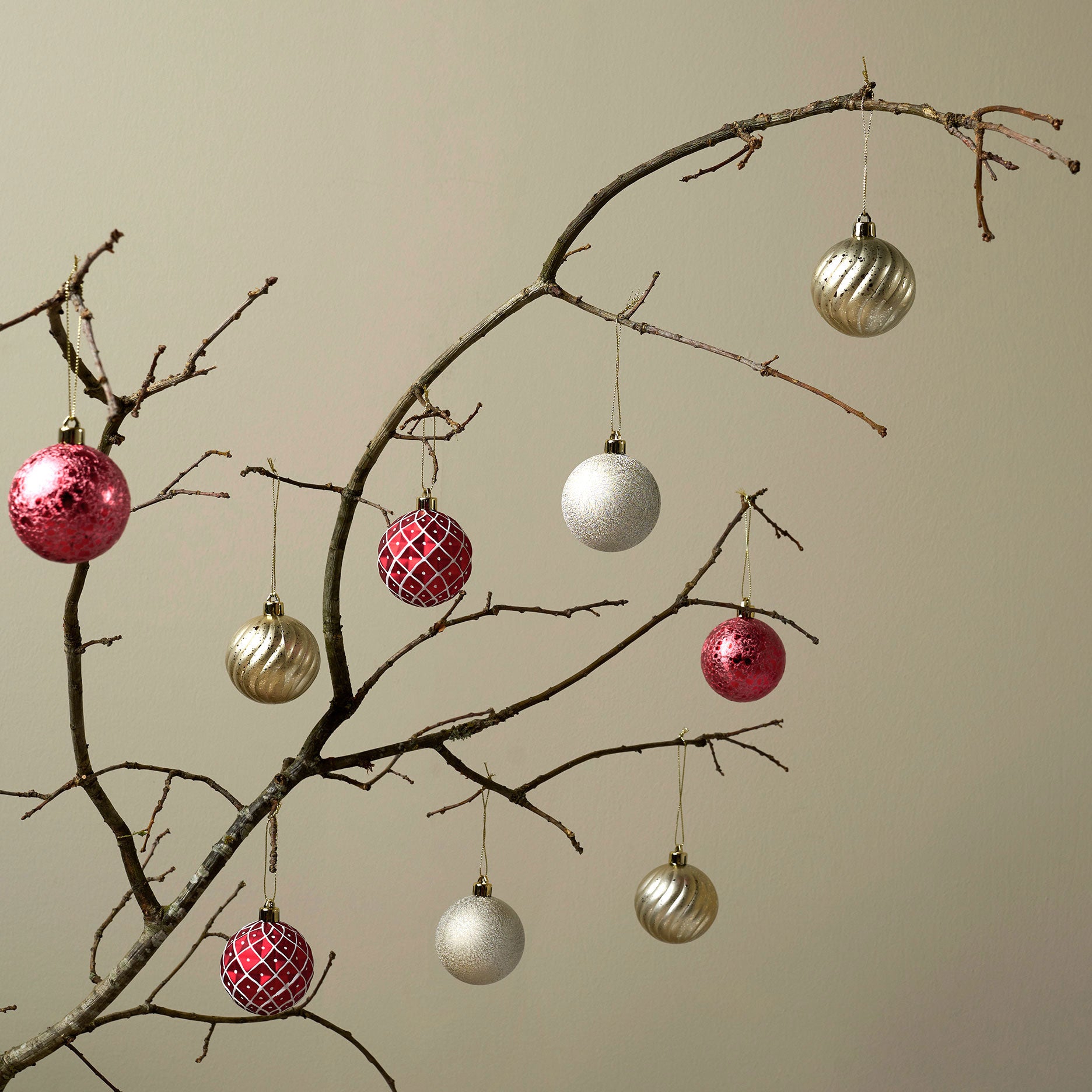 Julekugler Ø6 cm 12 stk.